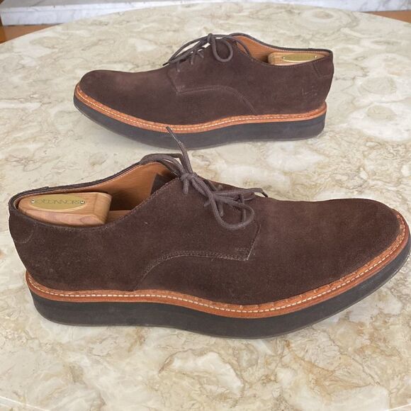 John Fluevog Donald Suede Leather Creepers - Picture 8 of 13